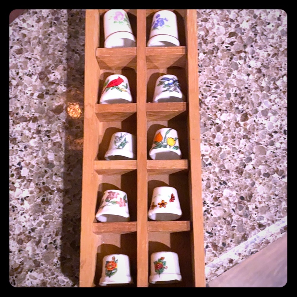 Vintage Collectible Thimbles
